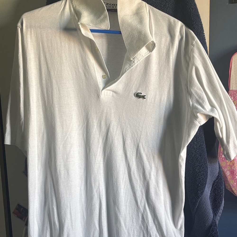 Lacoste Men's Classic White Polo Shirt